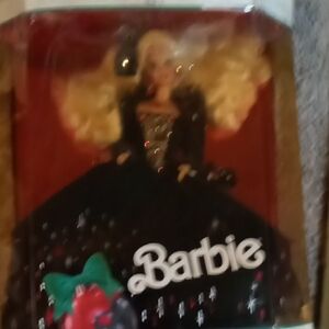 Barbie in Black and Silver Gown
